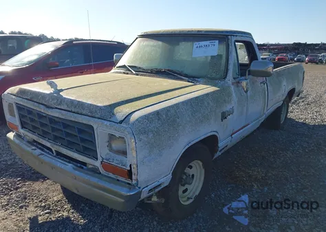 1981 Dodge D-Series D150 from USA, damaged, VIN 1B7GD14P5BS130086